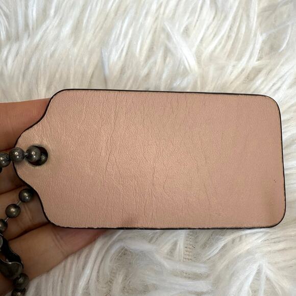 3.5” COACH Fob Bag Charm Hang tag Hangtag - Picture 2 of 2